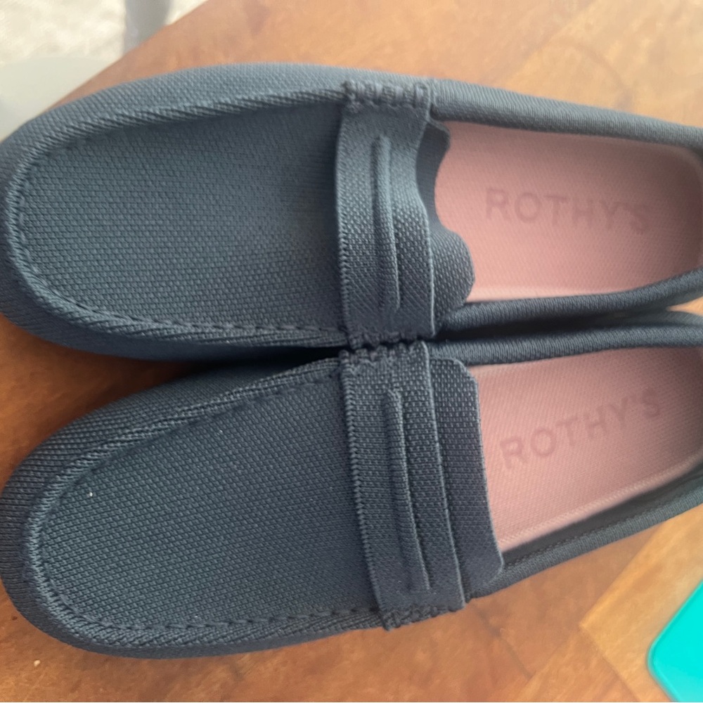 Rothy’s The Driving Loafer in Navy Sz 9.5 New - Picture 9 of 10